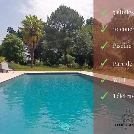 Villa Magnifique 5 Etoiles Avec Piscine Privee Parc 2 Ha *